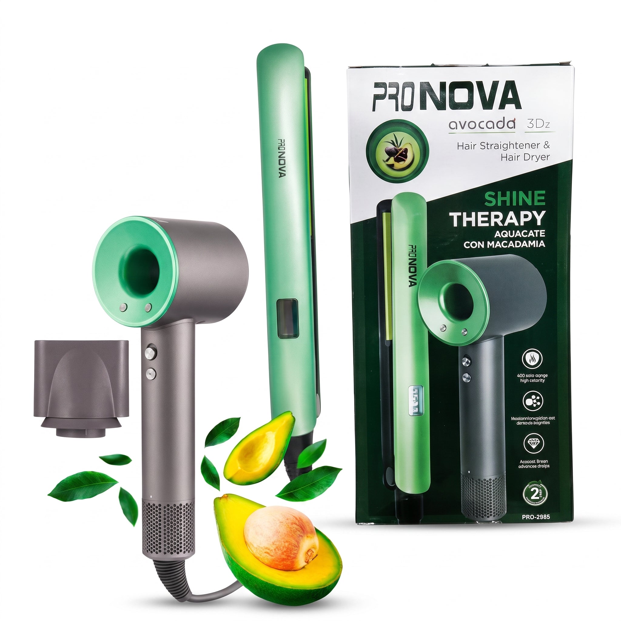 Plancha Aguacate y Secador Supersonic